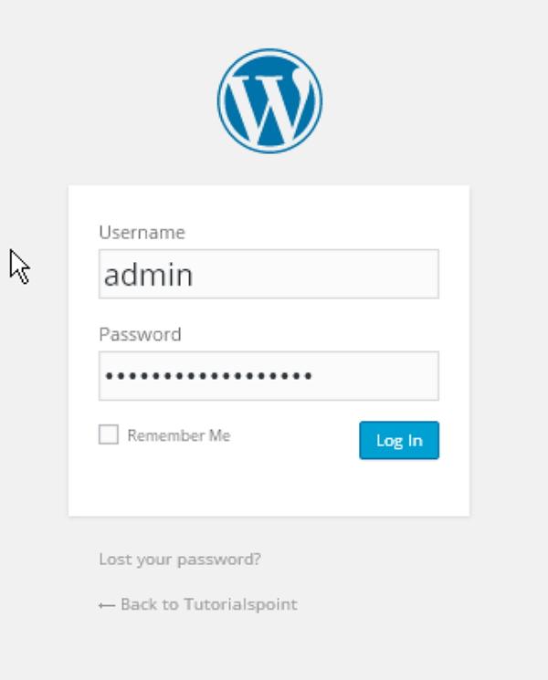 WordPress – Installation